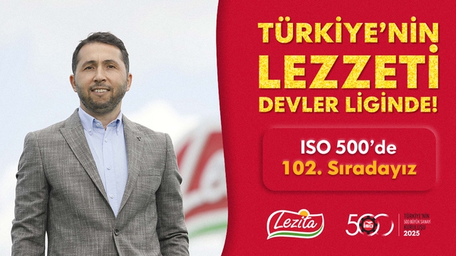 Lezita, 'İSO 500 Araştırması'nda 102'nci sırada yer aldı