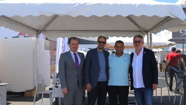 Denizlili mermerciler, Afyonkarahisar Blok Mermer Fuarında yerini aldı