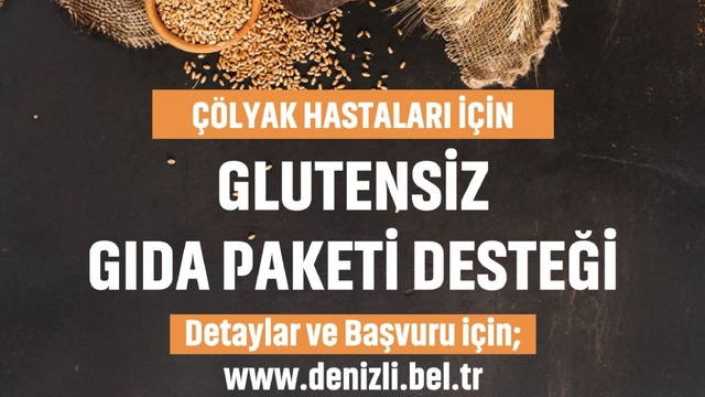 Glütensiz Gıda Paketi Desteği yeni dönem müracaatları başladı