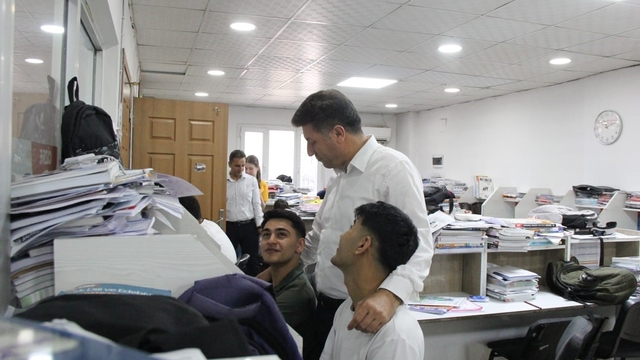 Cizre'de YKS'ye girecek adaylara moral desteği