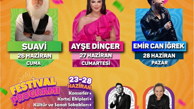 Koçarlı'da 6 gün sürecek festival için geri sayım başladı