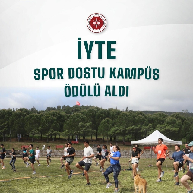 İYTE'ye 'spor dostu kampüs' ödülü