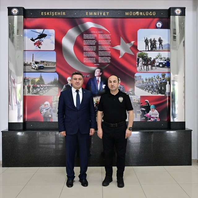 Yargıtay'a atanan Başsavcı Karakülah'tan Emniyet Müdürü Yılmaz'a veda ziyar...