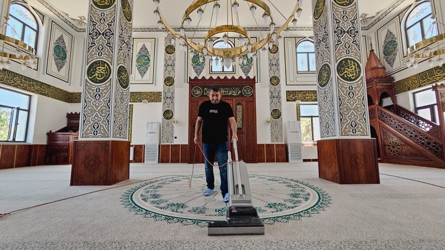 Battalgazi Belediyesi Mehmet Turgut Camii'ni açılışa hazırladı