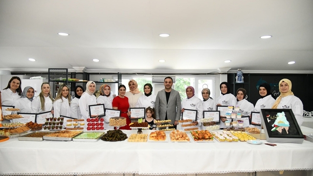 Pastacılık Akademisi'nde mezuniyet coşkusu