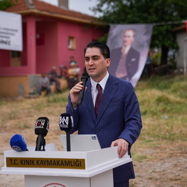 Ülkü Ocakları İzmir'de anaokulu için temel attı