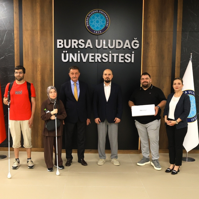 BUÜ'de görme engelli öğrencilerin hayatını kolaylaştıracak anlamlı iş birli...