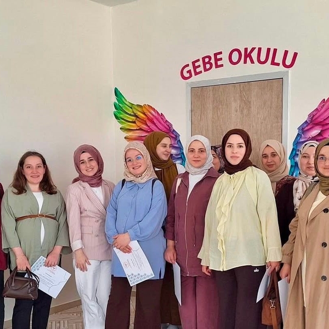Bayburt'ta anne adaylarına sağlıklı gebelik eğitimi verildi