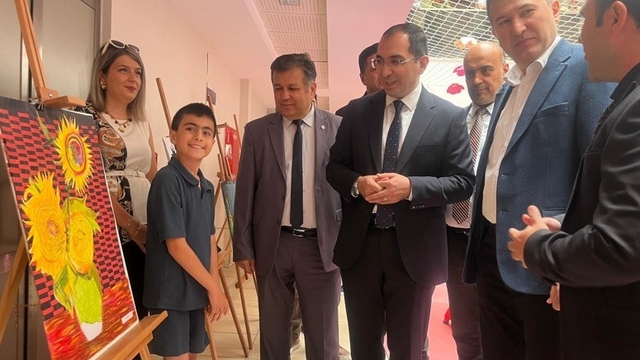 Tavşanlı'da 'Özel' öğrenciler içlerindeki cevheri eserlerine yansıttı