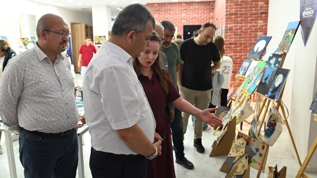 Emirdağ Mithatpaşa Ortaokulu'ndan 'Sanat Şöleni'