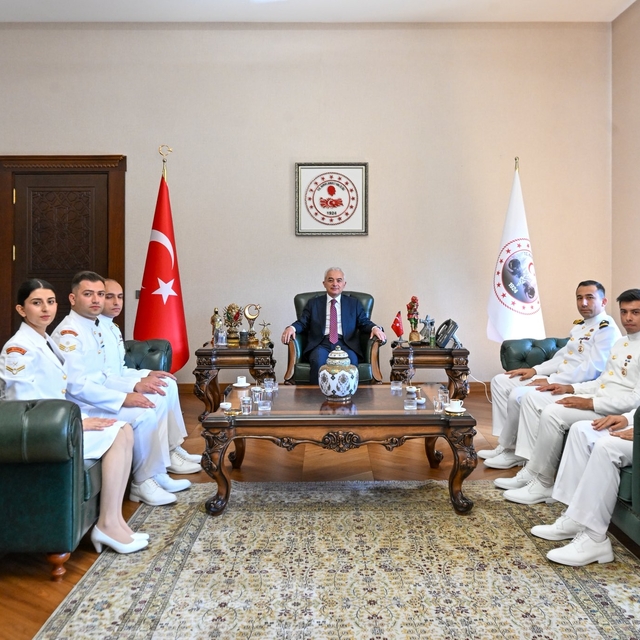 Kırklareli Valisi Turan, Sahil Güvenlik Komutanlığı heyetini kabul etti