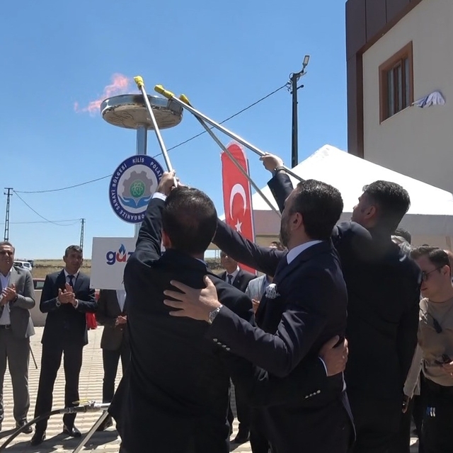 Kilis Polateli-Şahinbey OSB'de doğal gaz dönemi başladı