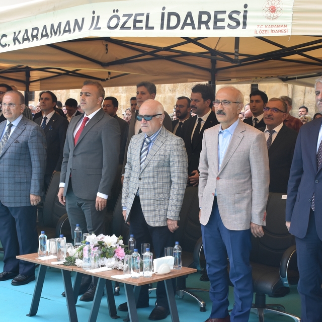 Karaman'da Ahmet Keleşoğlu Arkeoloji ve Etnografya Müzesi törenle açıldı