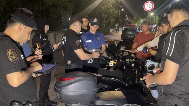 Bursa'da YKS öncesi sessizlik ve huzur denetimi