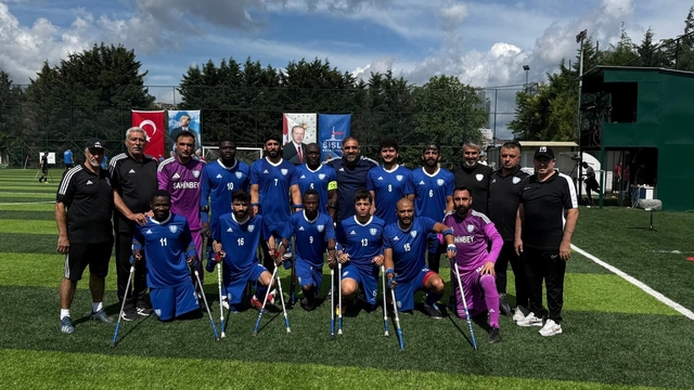 Şahinbey Ampute finalde 2-1