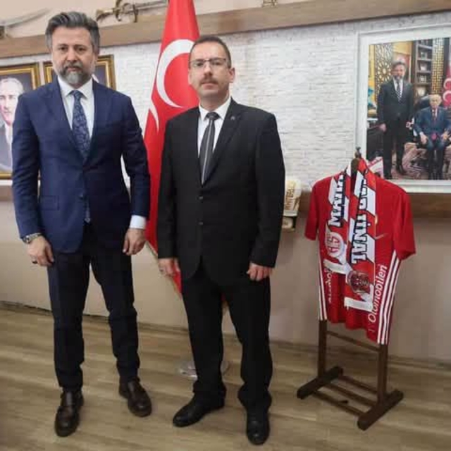 MHP Finike İlçe Başkanlığına Mehmet Ali Yalçın atandı