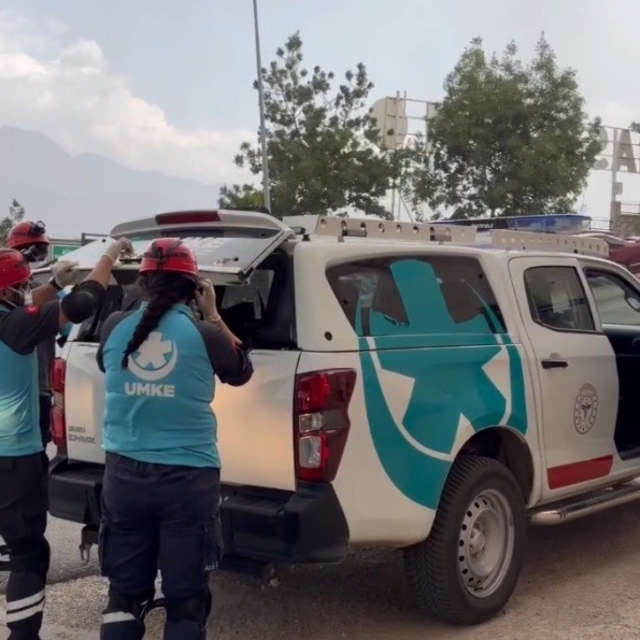 Tunceli Devlet Hastanesi'nde deprem tatbikatı gerçeğini aratmadı