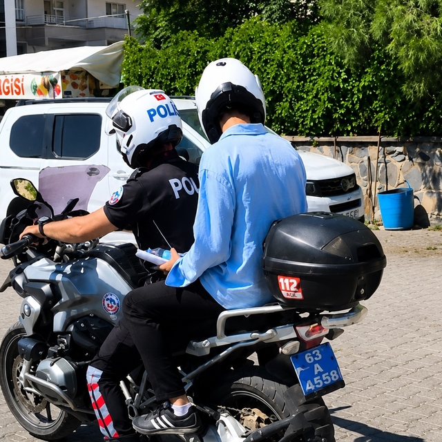 Şanlıurfa'da YKS'ye geç kalan öğrencileri polis yetiştirdi