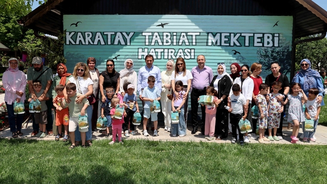 Karatay Tabiat Mektebi'nde eğitim dönemi tamamlandı