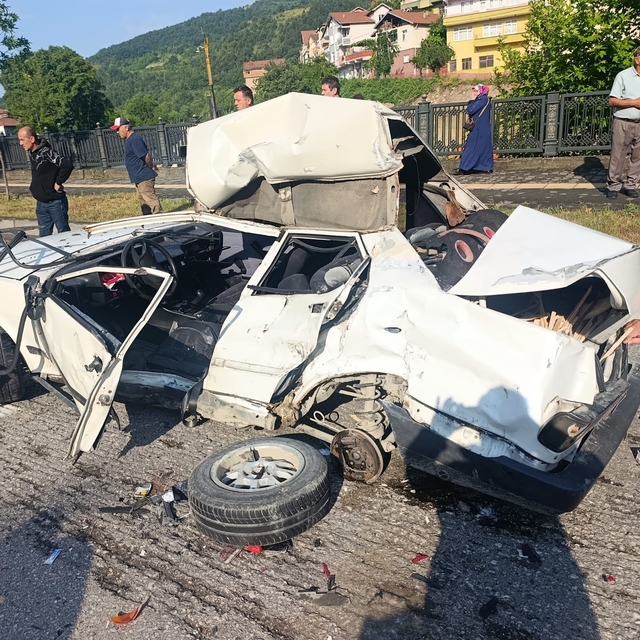 Devrek-Ankara karayolunda kaza: 1 yaralı