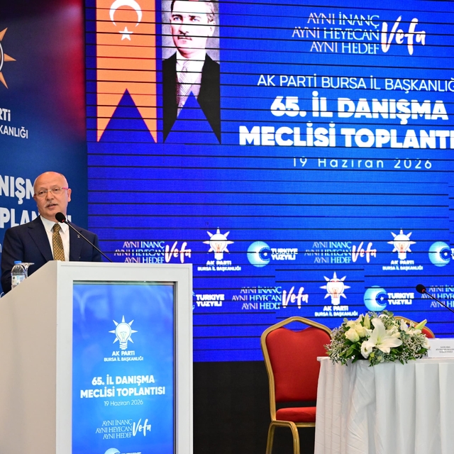 AK Parti Bursa 65. İl Danışma Meclisi Toplantısı yapıldı