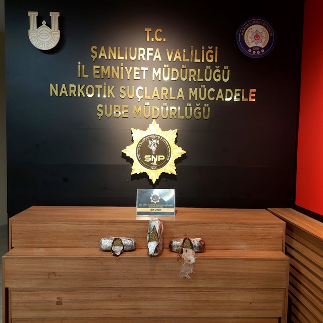 Şanlıurfa'da uyuşturucu operasyonu: 1 tutuklama