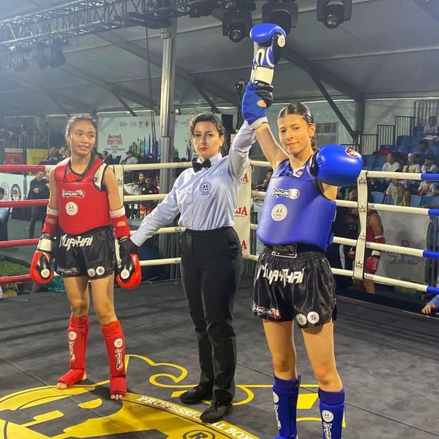 Adıyamanlı sporcu "Okullar Arası Dünya Muaythai Şampiyonası"nda dünya şampi...