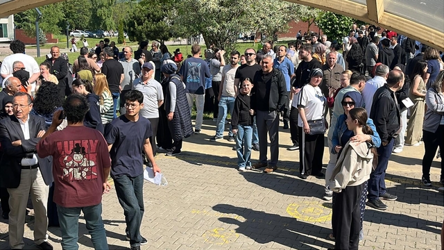 Bolu'da öğrencilerin sınav heyecanı