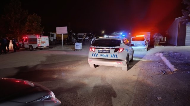 Adıyaman'da boş alanda klor gazı paniği