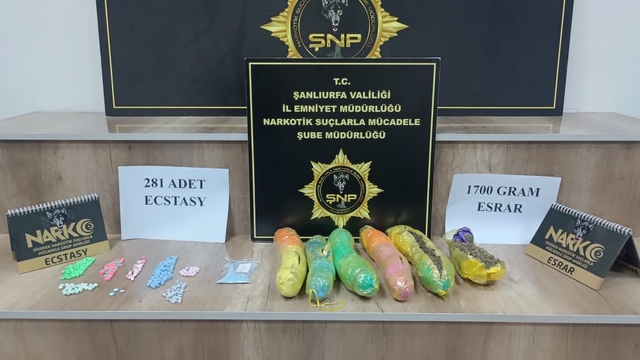 Şanlıurfa'da uyuşturucu operasyonu: 5 gözaltı