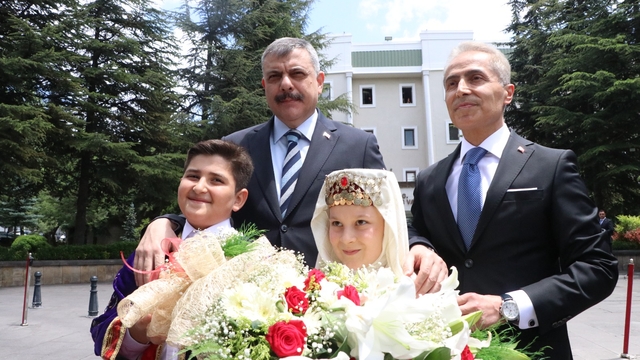 Bakan Çiftçi, Nevşehir'de