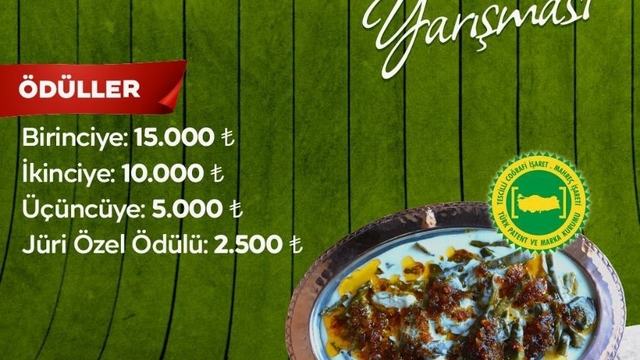 Yeşilyurt'un ünlü lezzeti "Kiraz Yaprağı Sarması" için 28 Haziran'da yarışma düzenlenecek