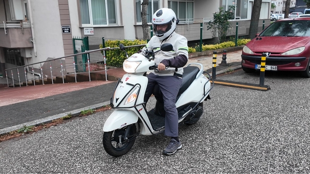 Seyahatsever projesi kapsamında motosikletiyle Türkiye'yi geziyor