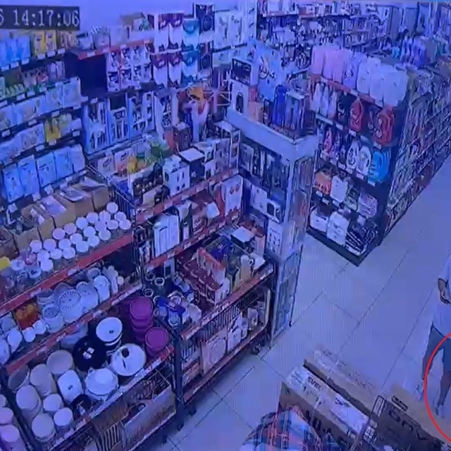 Zincir marketten televizyon çalan şüpheli tutuklandı