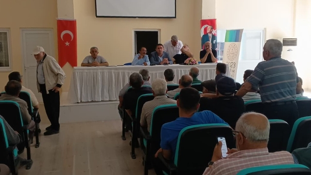 Deprem kaymalarına karşı kadastro güncelleme toplantısı yapıldı