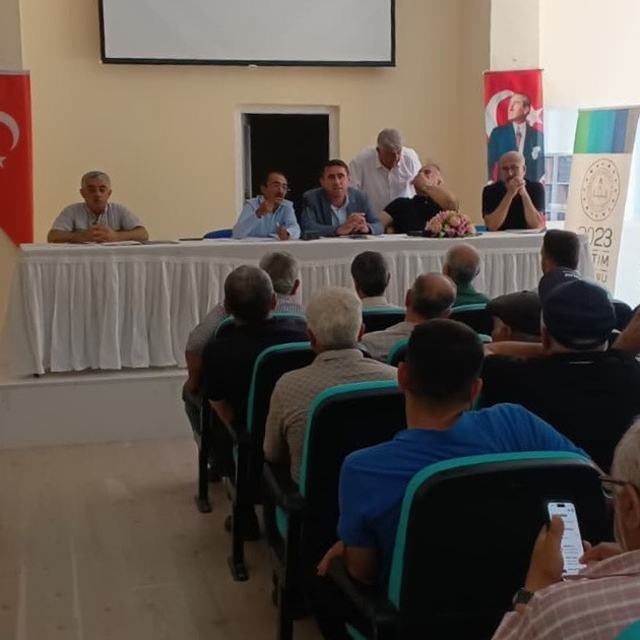 Deprem kaymalarına karşı kadastro güncelleme toplantısı yapıldı