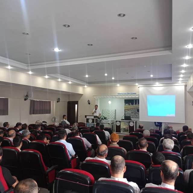 Yaz Kur'an Kursları öncesi din görevlileri bir araya geldi