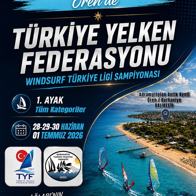 Burhaniye, rüzgar sörfüne hazırlanıyor