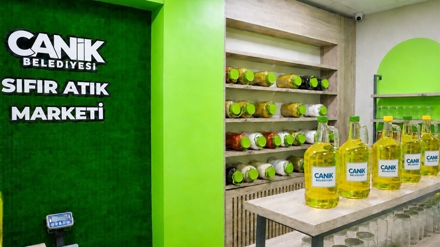Canik'te atıklar dönüşüyor, aile bütçesine destek oluyor