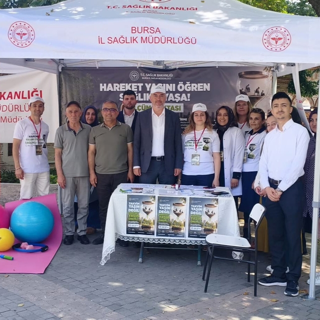 Bursa'da hareket yaşını öğren kampanyasına yoğun ilgi