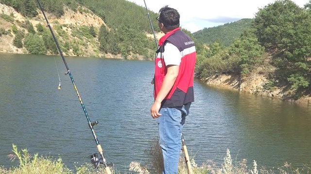 Hisarcık'ta avcılık faaliyetleri denetlendi