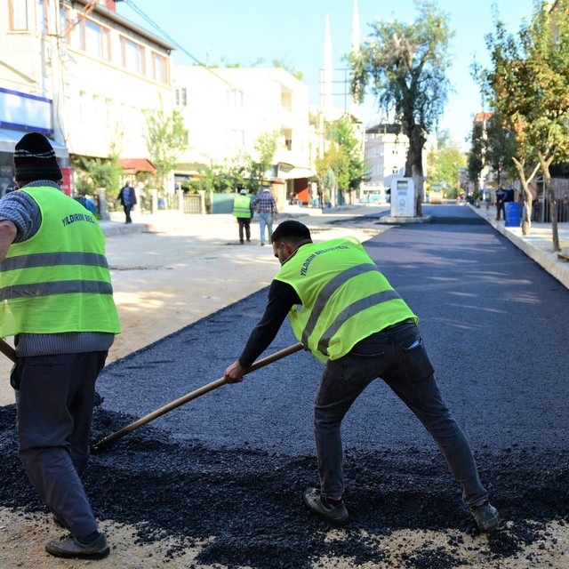 Yıldırım'da yollar yenileniyor ulaşım rahatlıyor