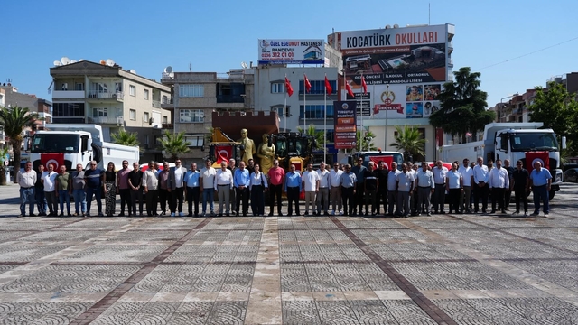 Turgutlu Belediyesinin araç filosu güçlendi
