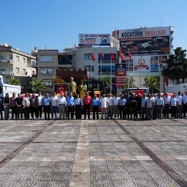 Turgutlu Belediyesinin araç filosu güçlendi