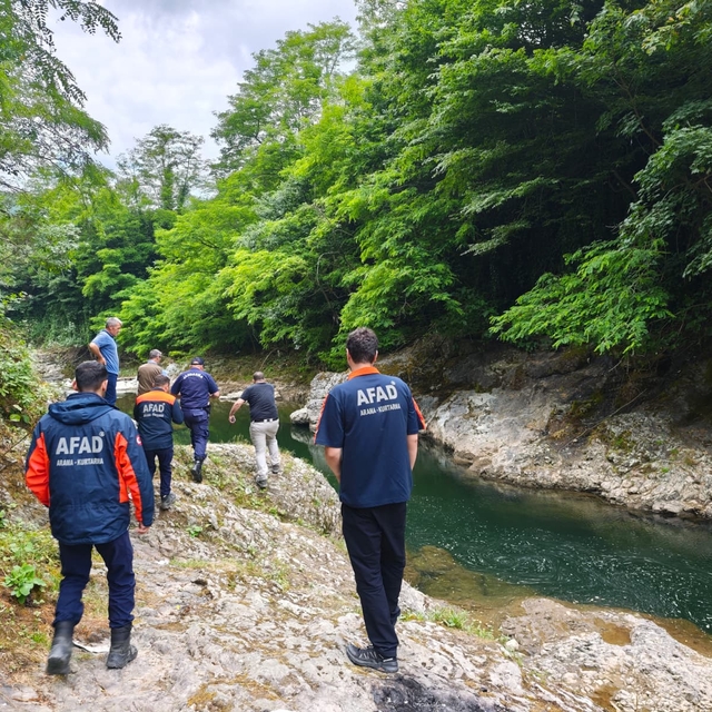 Ordu'da dereye düşen kişi öldü