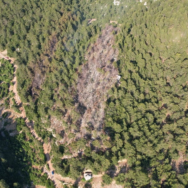 GÜNCELLEME - Kaş ilçesinde ormanlık alanda çıkan yangın kontrol altına alın...