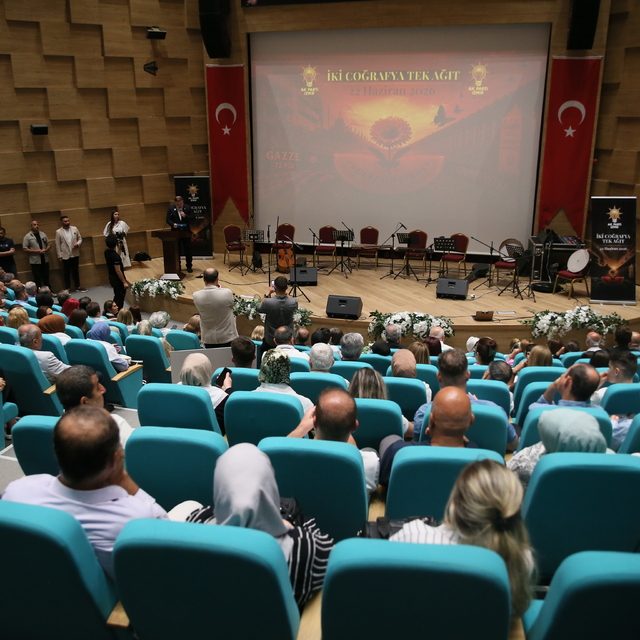 AK Parti İzmir İl Başkanlığından "İki Coğrafya Tek Ağıt" programı