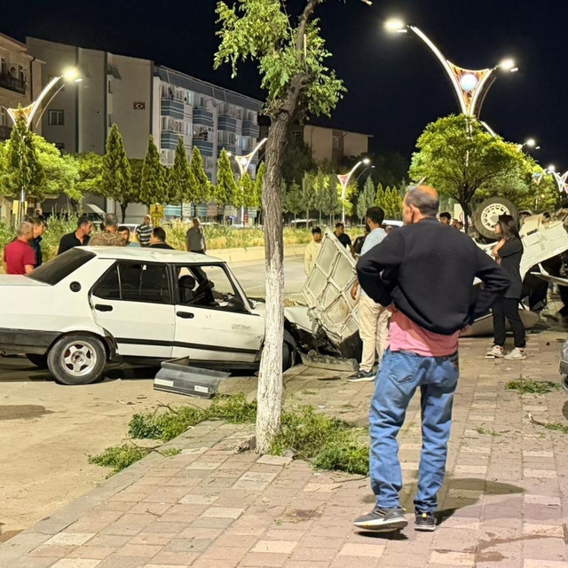 Yozgat'ta zincirleme kaza: 3 yaralı