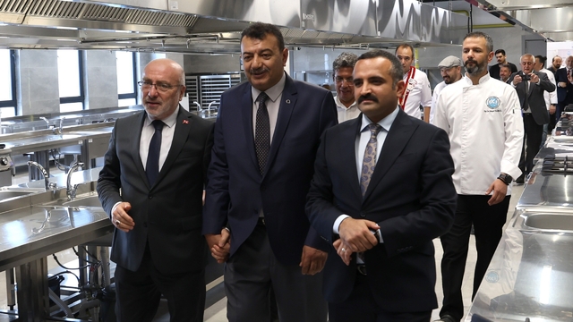 KAYÜ'de Dr. Makbule Çıkrıkçıoğlu Gastronomi ve Mutfak Sanatları Uygulama Merkezi'nin açılışı yapıldı