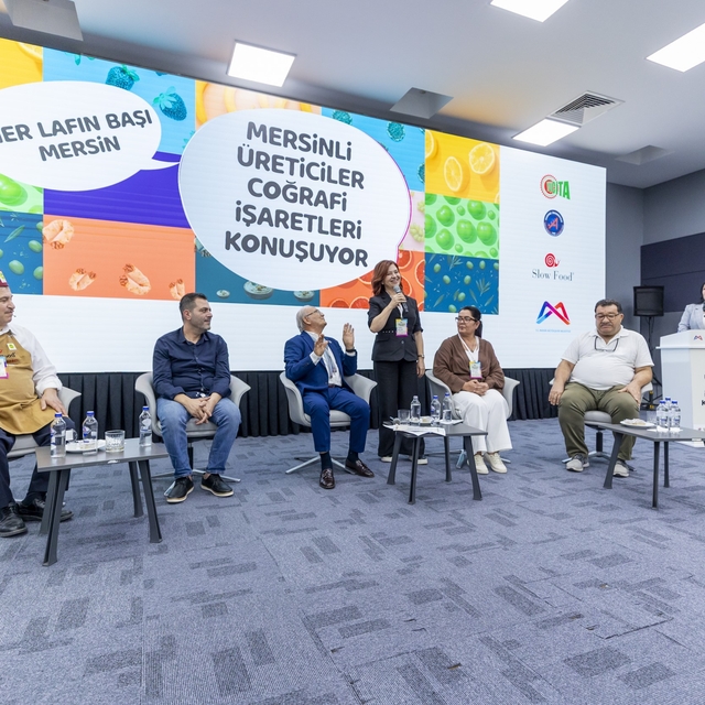 Mersin'de coğrafi işaretler için 5 maddelik sonuç bildirgesi